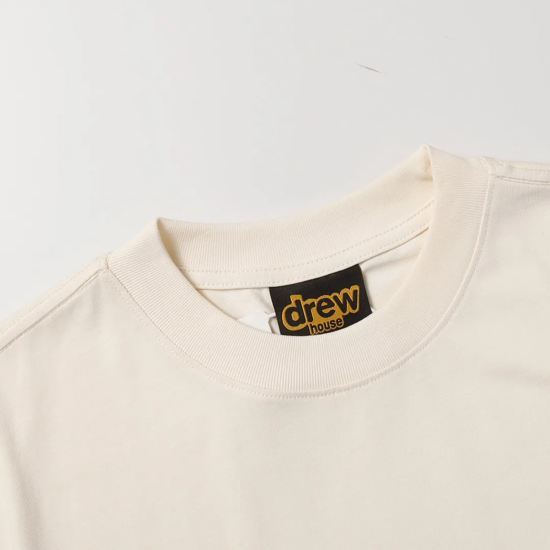 D 036 9 2023SS Same Style drew T g , ！ Quality！！ ， Quality！！ ， ！！ ， ， ， ， ， 。 Sizes：S M L XL ：Black White Royal Blue Red Brown White Orange